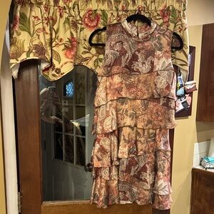 Zara Multicolor Layered Dress